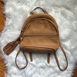 Calvin Klein Leather Backpack